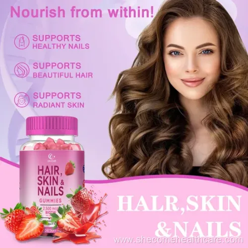 OEM Gummy Candy Vitamins for Adult Beauty Support